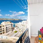 Seashells With Terrace, Just Off The Seafront In Bugibba - By Getawaysmalta