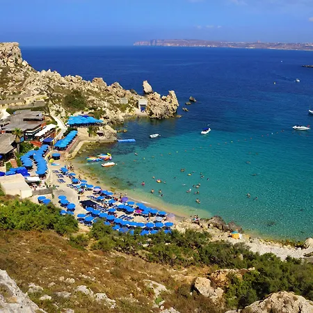 아파트 Seashells With Terrace, Just Off The Seafront In Bugibba - By Getawaysmalta 세인트폴스베이