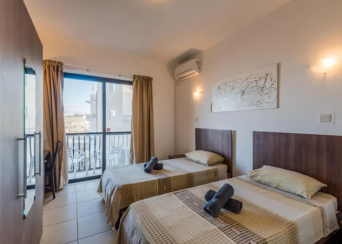 Seashells With Terrace, Just Off The Seafront In Bugibba - By Getawaysmalta *